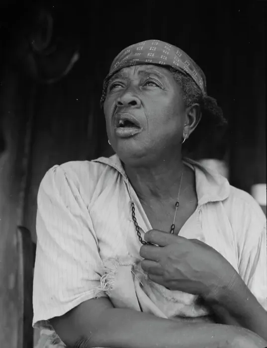 Framed Print : Fifty-seven year old sharecropper woman, Hinds County, Mississippi, 1937. Creator: Dorothea Lange Framed Print : Fifty-seven year old sharecropper woman, Hinds County, Mississippi, 1937. Creator: Dorothea Lange