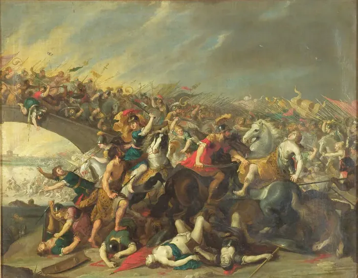 Framed Print : Fight with Amazons, 1587-1680. Creators: Hans Jordaens I, Hans Jordaens II, Hans Jordaens III, Hans Jordaens IV Framed Print : Fight with Amazons, 1587-1680. Creators: Hans Jordaens I, Hans Jordaens II, Hans Jordaens III, Hans Jordaens IV
