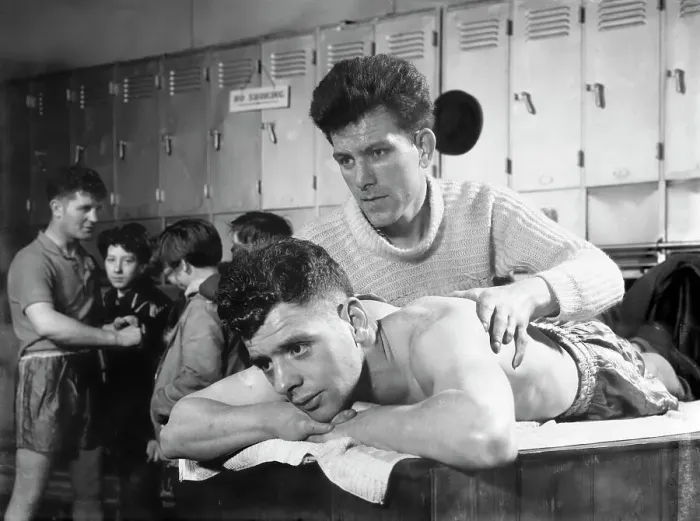 Framed Print : After the fight, the Horden Colliery training Gym, Sunderland, Tyne and Wear, 1964 Framed Print : After the fight, the Horden Colliery training Gym, Sunderland, Tyne and Wear, 1964