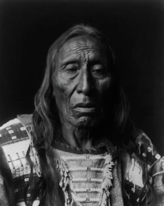 Framed Print : His Fights-Ogalala [sic], c1908. Creator: Edward Sheriff Curtis