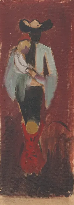 Framed Print : Figural Study, 1935. Creator: Arnold Peter Weisz-Kubincan Framed Print : Figural Study, 1935. Creator: Arnold Peter Weisz-Kubincan