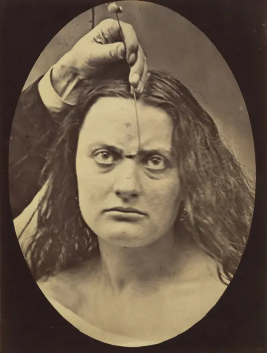 Framed Print : Figure 82: Lady Macbeth, strong expression of cruelty, 1854-56, printed 1862 Framed Print : Figure 82: Lady Macbeth, strong expression of cruelty, 1854-56, printed 1862
