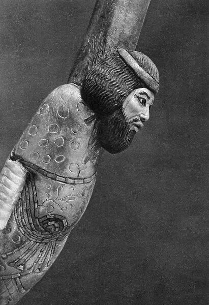Figure of an Asiatic man, c1350 BC (1936)