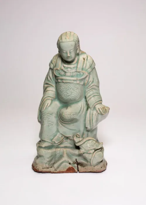 Framed Print : Figure of Daoist God Zhenwu (Perfected Warrior), Ming or Qing dynasty, 15th / 18th century Framed Print : Figure of Daoist God Zhenwu (Perfected Warrior), Ming or Qing dynasty, 15th / 18th century