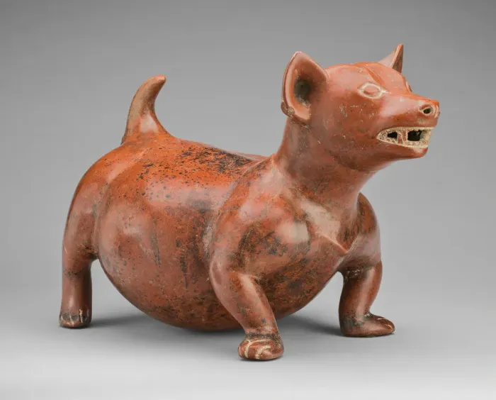 Framed Print : Figure of a Dog, A. D. 1 / 200. Creator: Unknown Framed Print : Figure of a Dog, A. D. 1 / 200. Creator: Unknown