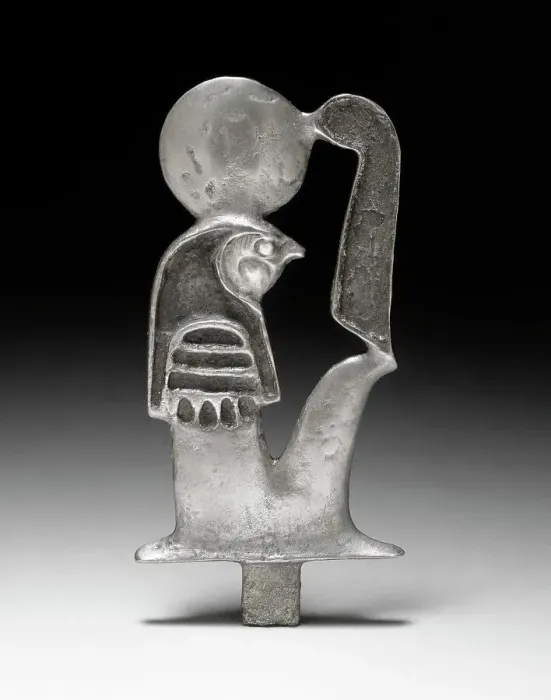 Framed Print : Figure of the God Re-Horakhty, 1550-332 B.C.. Creator: Unknown Framed Print : Figure of the God Re-Horakhty, 1550-332 B.C.. Creator: Unknown