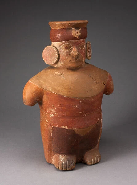 Figure Jar, 100 B. C.  /  A. D. 500. Creator: Unknown