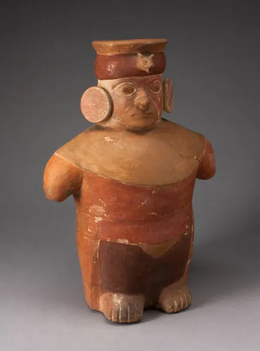 Framed Print : Figure Jar, 100 B. C. / A. D. 500. Creator: Unknown Framed Print : Figure Jar, 100 B. C. / A. D. 500. Creator: Unknown