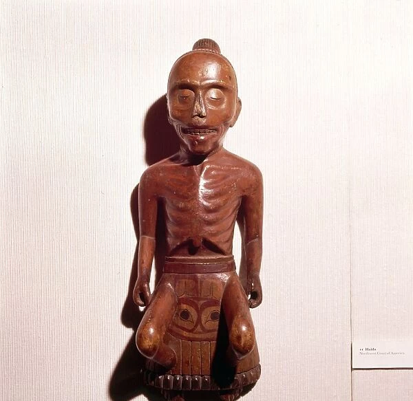 Figure of a Medicine Man, Haida Tribe, Pacific Northwest Coast Indian
