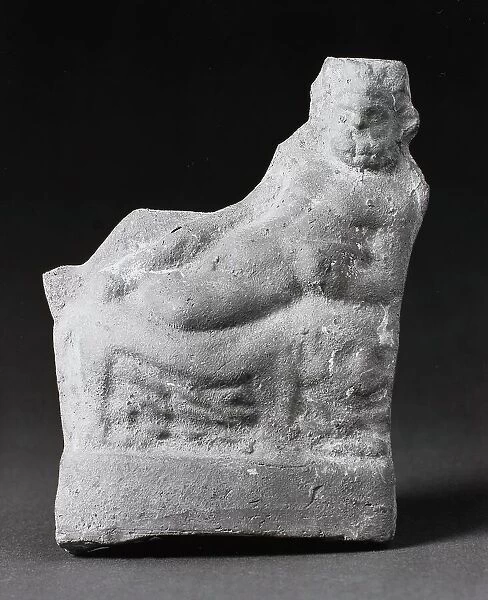 Figure of a Reclining Satyr, 1st century BCE-1st century CE. Creator: Unknown