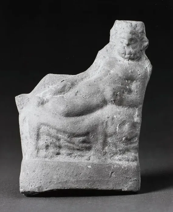 Framed Print : Figure of a Reclining Satyr, 1st century BCE-1st century CE. Creator: Unknown Framed Print : Figure of a Reclining Satyr, 1st century BCE-1st century CE. Creator: Unknown