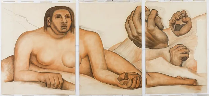 Framed Print : Figure Representing the Red Race, 1932. Creator: Diego Rivera Framed Print : Figure Representing the Red Race, 1932. Creator: Diego Rivera