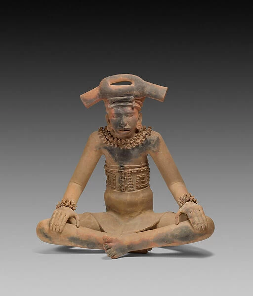 Figure of a Seated Leader, A. D. 300  /  600. Creator: Unknown