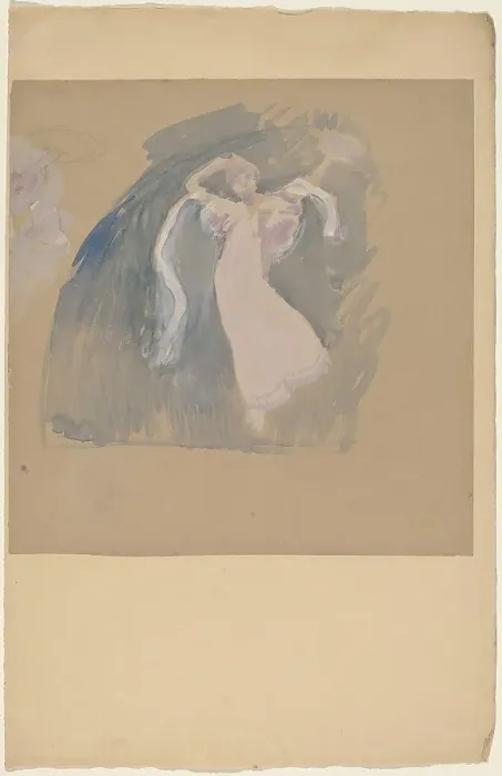 Framed Print : Figure Studies, 1890 / 1897. Creator: Charles Sprague Pearce Framed Print : Figure Studies, 1890 / 1897. Creator: Charles Sprague Pearce