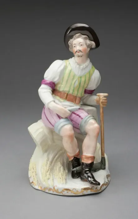 Framed Print : Figure of Summer, Vienna, c. 1770. Creator: Vienna State Porcelain Manufactory Framed Print : Figure of Summer, Vienna, c. 1770. Creator: Vienna State Porcelain Manufactory