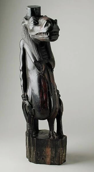 Figure of Taweret, New Kingdom (1600-1081 BCE). Creator: Unknown