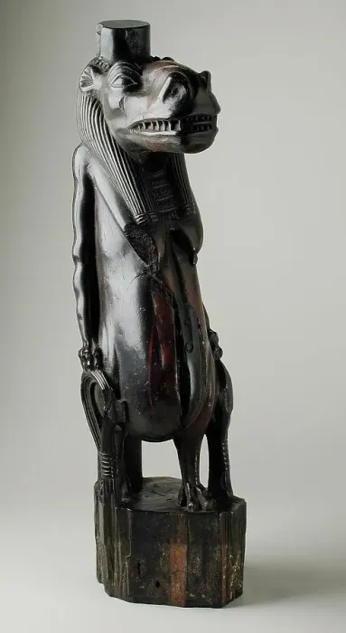 Framed Print : Figure of Taweret, New Kingdom (1600-1081 BCE). Creator: Unknown Framed Print : Figure of Taweret, New Kingdom (1600-1081 BCE). Creator: Unknown