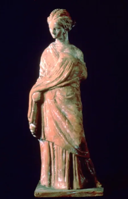Framed Print : Figure of a woman, Greek, 3rd century Framed Print : Figure of a woman, Greek, 3rd century