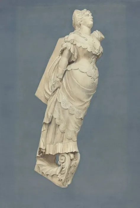 Framed Print : Figurehead, c. 1938. Creator: Irving I. Smith Framed Print : Figurehead, c. 1938. Creator: Irving I. Smith