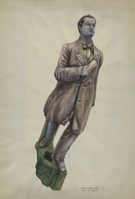 Framed Print : Figurehead General Schofield, c. 1939. Creator: Molly Bodenstein. Figurehead General Schofield, c. 1939. Creator: Molly Bodenstein Framed Print : Figurehead General Schofield, c. 1939. Creator: Molly Bodenstein. Figurehead General Schofield, c. 1939. Creator: Molly Bodenstein