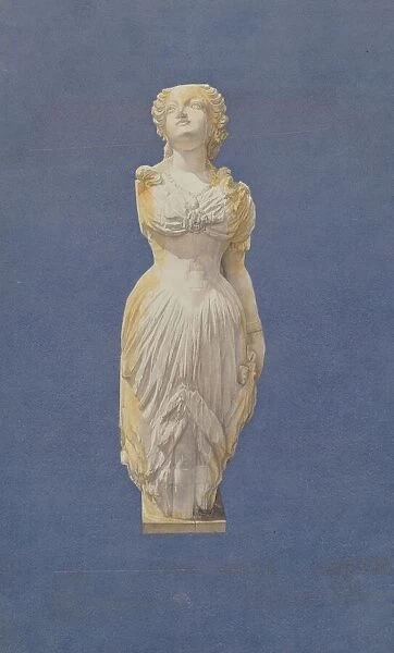 Figurehead 'Marie', c. 1937. Creator: Ingrid Selmer-Larsen