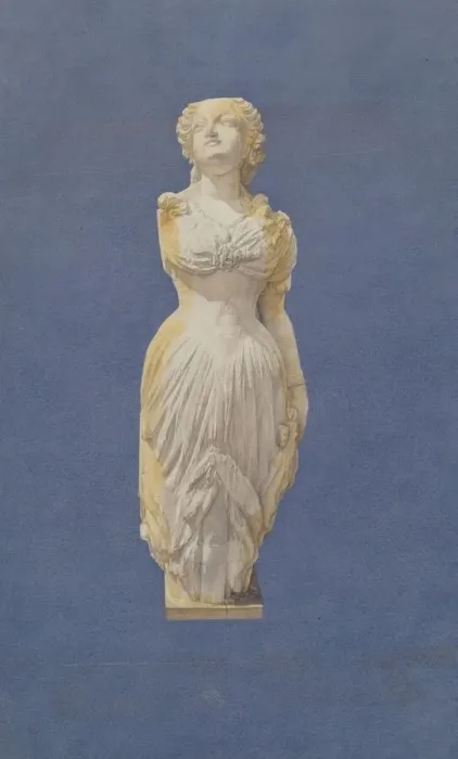 Framed Print : Figurehead Marie, c. 1937. Creator: Ingrid Selmer-Larsen Framed Print : Figurehead Marie, c. 1937. Creator: Ingrid Selmer-Larsen