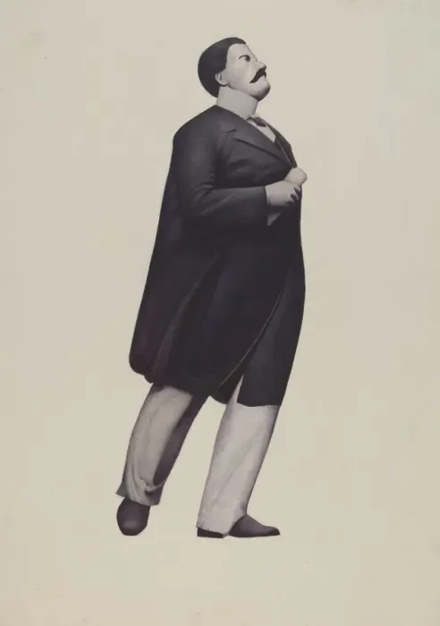 Framed Print : Figurehead: Samuel Skolfield, 1935  /  1942. Creator: Joseph Goldberg