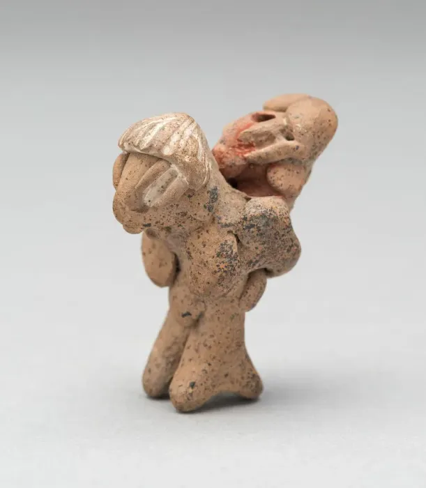 Framed Print : Figurine Depicting a Female Carrying a Child, 500 B. C. / 300 B. C. Creator: Unknown Framed Print : Figurine Depicting a Female Carrying a Child, 500 B. C. / 300 B. C. Creator: Unknown