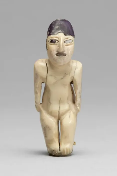 Framed Print : Figurine with Inlay, 180 B. C. / A. D. 500. Creator: Unknown Framed Print : Figurine with Inlay, 180 B. C. / A. D. 500. Creator: Unknown