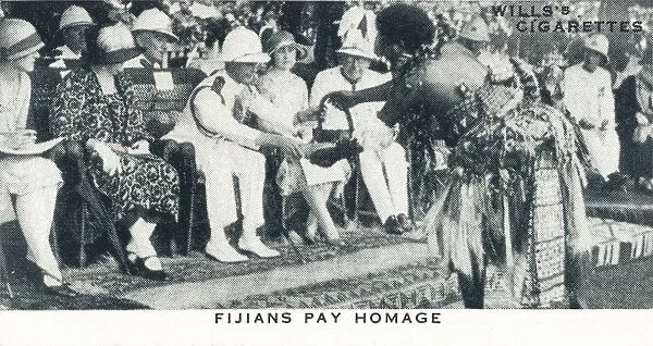 Fijians Pay Homage, 1927 (1937)