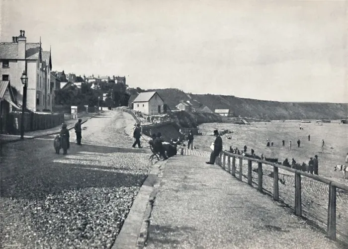 Framed Print : Filey - The Spa, 1895 Framed Print : Filey - The Spa, 1895