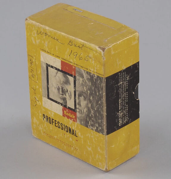 Film box from the studio of H. C. Anderson, ca. 1965. Creator: Kodak
