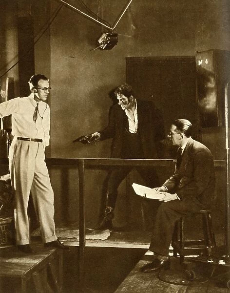 Filming City of Play, 1928, (1935). Creator: Unknown