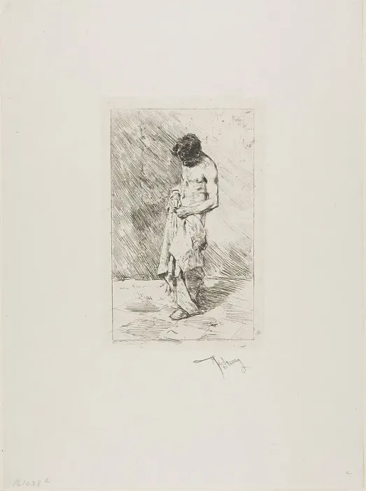 Framed Print : The Filthy Man, n.d. Creator: Mariano Jose Maria Bernardo Fortuny y Carbo Framed Print : The Filthy Man, n.d. Creator: Mariano Jose Maria Bernardo Fortuny y Carbo