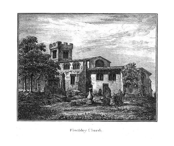 Finchley Church, 18th century