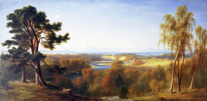 Framed Print : Findhorn, 1854. Creator: James William Giles Framed Print : Findhorn, 1854. Creator: James William Giles
