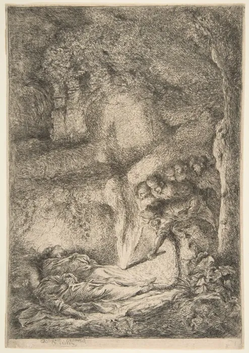 Framed Print : Finding the bodies of Saints Peter and Paul, 1645-51. Creator Framed Print : Finding the bodies of Saints Peter and Paul, 1645-51. Creator