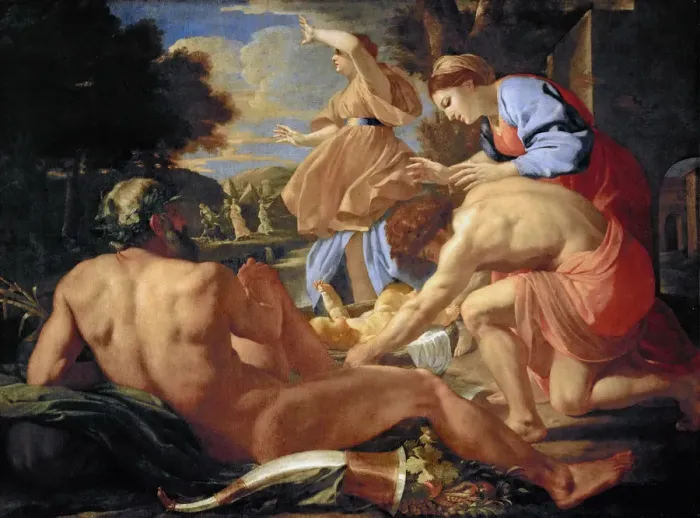 Framed Print : The Finding of Moses, 1624. Creator: Poussin, Nicolas (1594-1665) Framed Print : The Finding of Moses, 1624. Creator: Poussin, Nicolas (1594-1665)