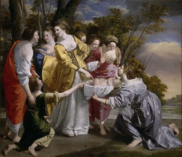 The Finding of Moses, 1633. Artist: Gentileschi, Orazio (1563-1638)