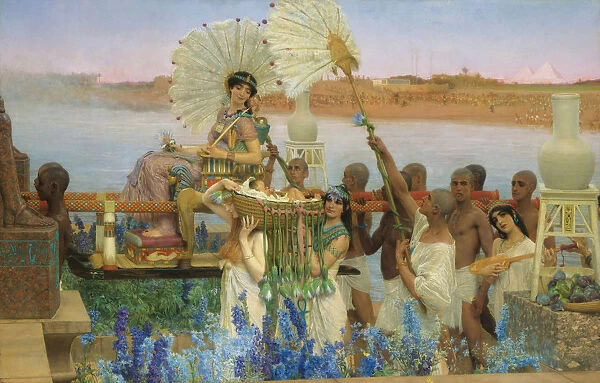 The Finding of Moses. Artist: Alma-Tadema, Sir Lawrence (1836-1912)