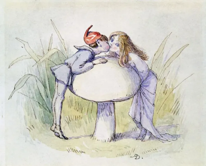 Framed Print : He finds her, and this is the consequence from In Fairyland: A Series of Pictures Framed Print : He finds her, and this is the consequence from In Fairyland: A Series of Pictures