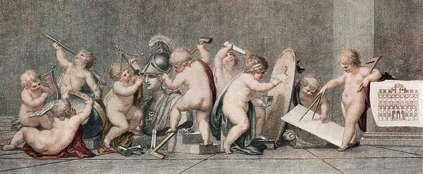 The Fine Arts, 18th century (1910). Artist: Marino Bovi