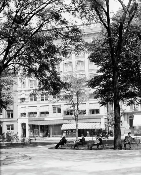 Framed Print : Fine Arts building, Detroit, Mich. between 1900 and 1910. Creator: Unknown Framed Print : Fine Arts building, Detroit, Mich. between 1900 and 1910. Creator: Unknown