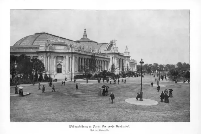 Framed Print : Fine Arts Palace, Paris World Exposition, 1889, (1900) Framed Print : Fine Arts Palace, Paris World Exposition, 1889, (1900)