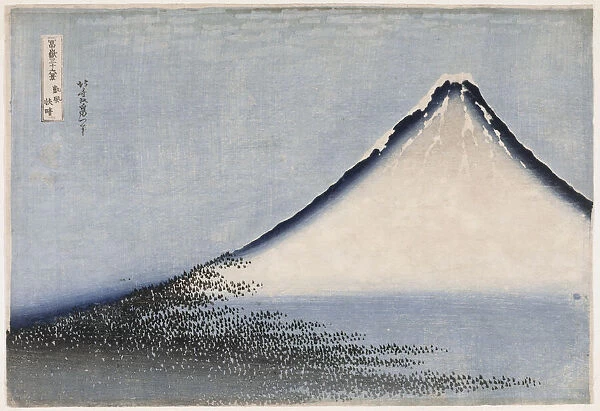 Fine Wind, Clear Weather, variant edition, from the series Thirty-six Views of Mount Fuji