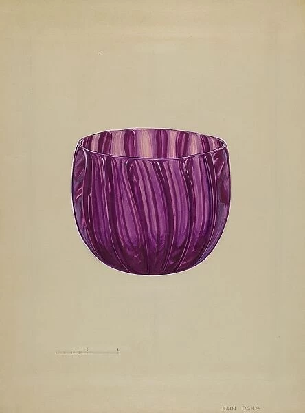 Finger Bowl, c. 1936. Creator: John Dana