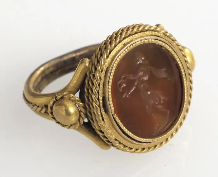 Framed Print : Finger Ring, Italian, 16th-18th century. Creator: Unknown Framed Print : Finger Ring, Italian, 16th-18th century. Creator: Unknown
