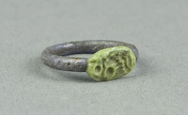 Finger Ring with the Throne Name of King Psusennes II, Egypt, Third Intermediate Period