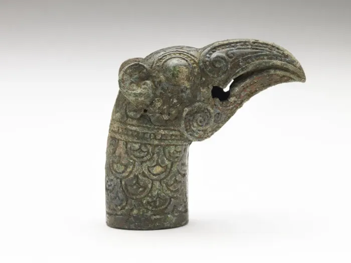 Framed Print : Finial in the form of a bird head, Eastern Zhou dynasty, Possibly 6th-5th century BCE Framed Print : Finial in the form of a bird head, Eastern Zhou dynasty, Possibly 6th-5th century BCE