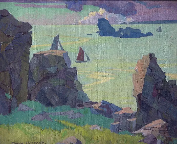 Framed Print : Finistère, 1926. Creator: Rhona Haszard Framed Print : Finistère, 1926. Creator: Rhona Haszard